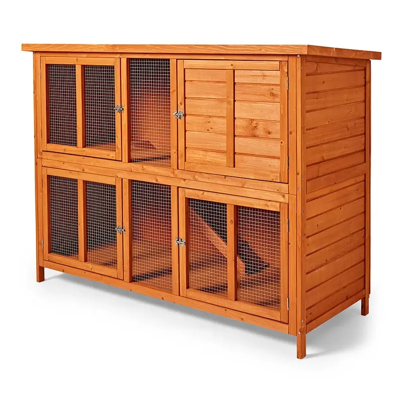 Pets At Home Bluebell Guinea Pig And Rabbit Hideaway Hutch 5Ft