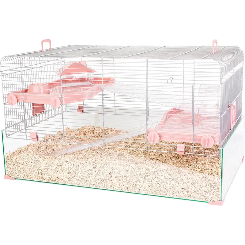Zolux Rose Rodent Cage Panas Small