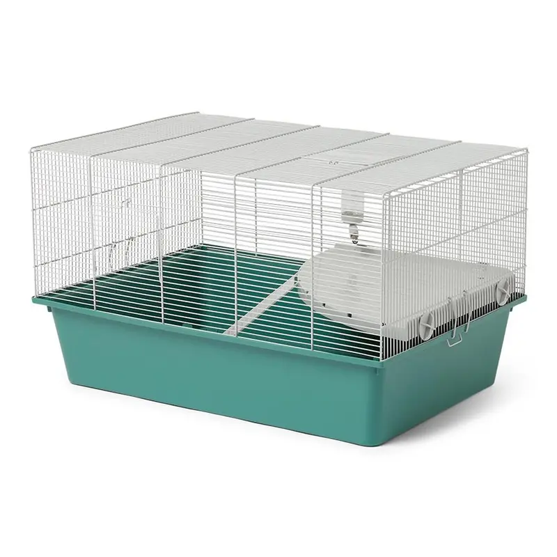 Pets At Home Habitat 2 Dwarf Or Syrian Hamster & Mouse Cage Green
