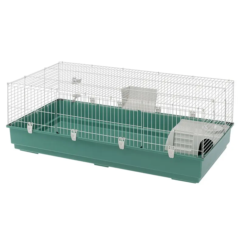 Ferplast Guinea Pig & Rabbit Home 140 Indoor Cage Green