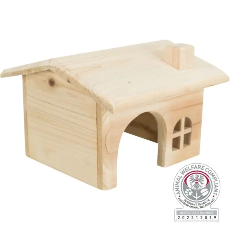Trixie Nail-Free Wooden House For Animals - 15 X 11 X 15Cm Small