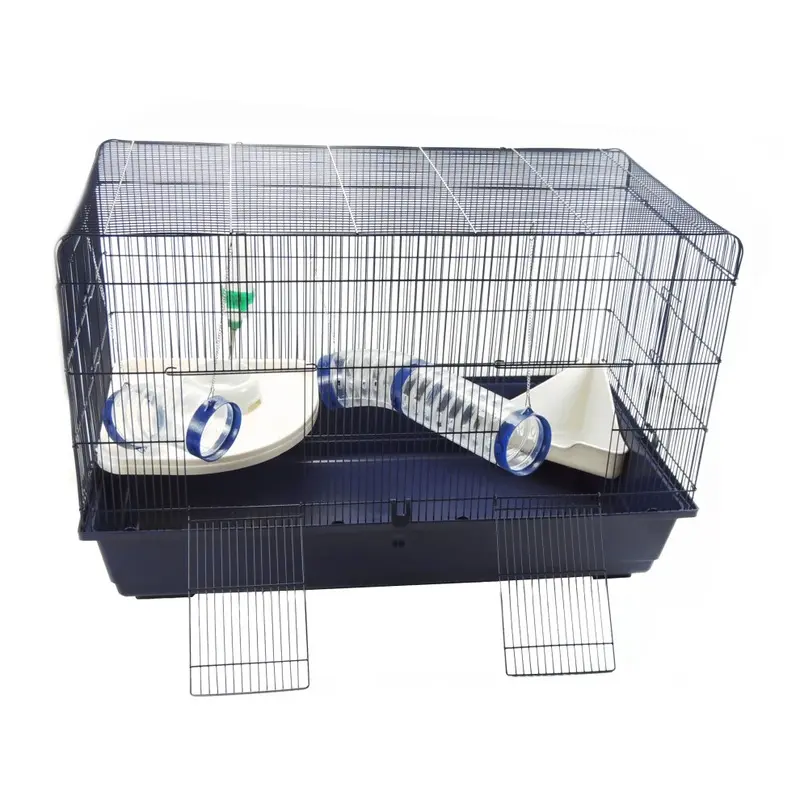 Little-Friends Rat Syrian Hamster Cage With Accessories Tubes - Mamble 100Cm