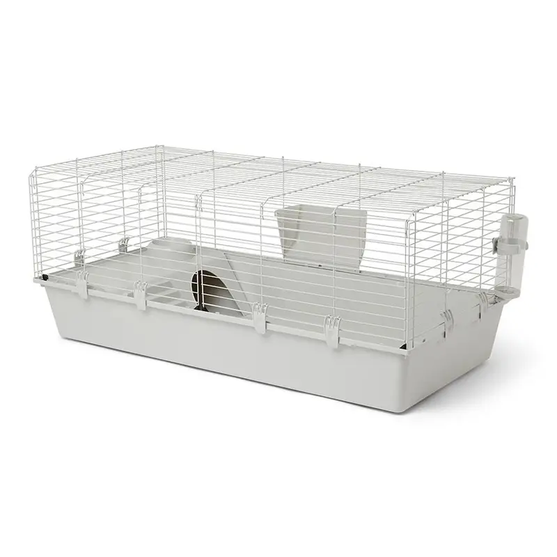 Pets At Home Guinea Pig & Rabbit Home 120 Indoor Cage Grey
