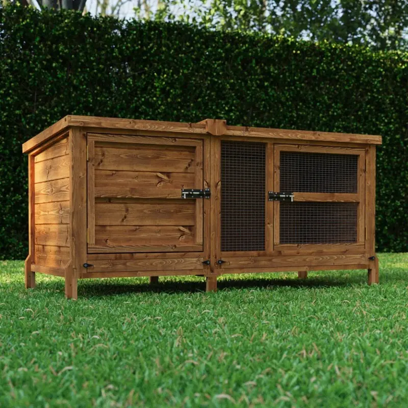 Home & Roost Chartwell Single Rabbit & Guinea Pig Hutch 5Ft