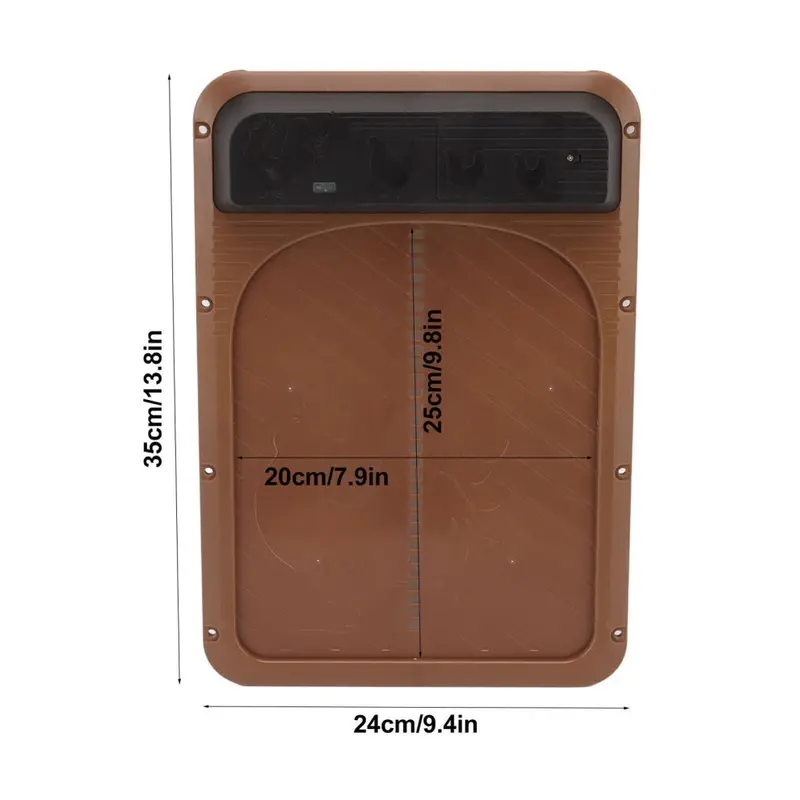 Flemye Automatic Chicken Coop Door Opener Automatic Chicken Coop Door Size 1