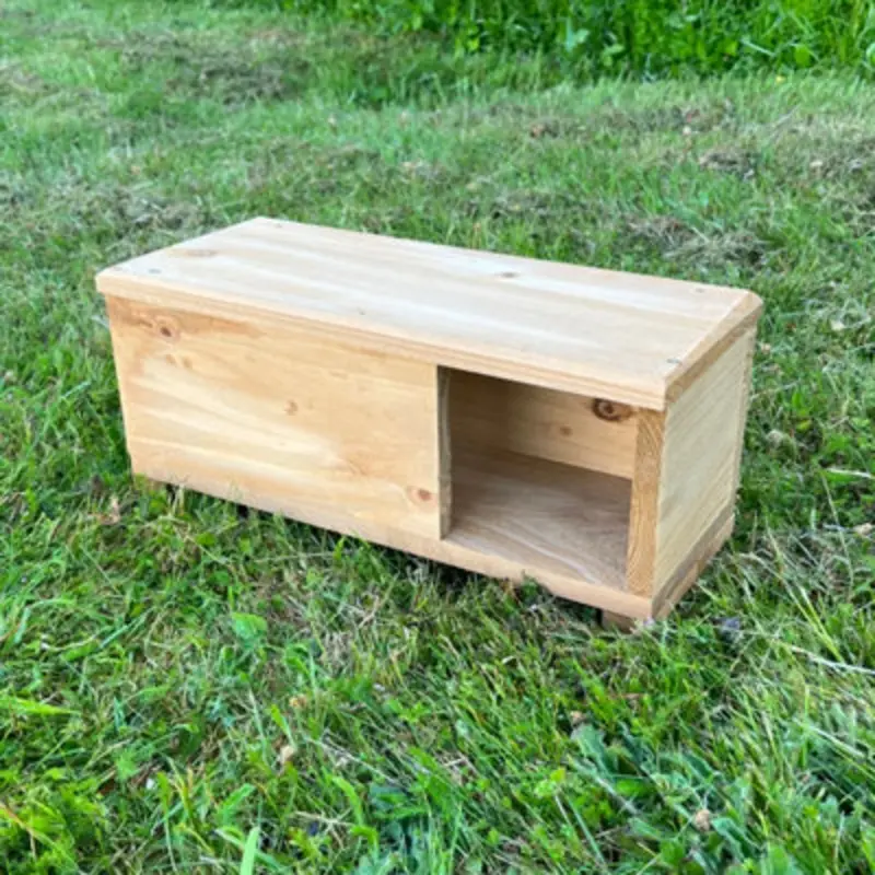 Selections Wooden Hedgehog House Extension Tunnel Small