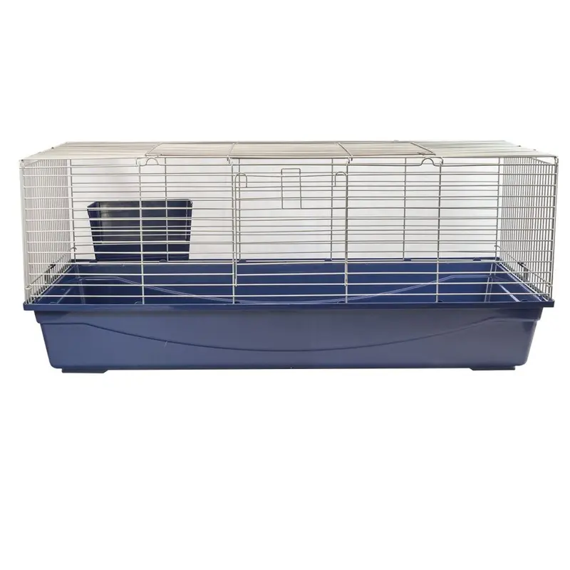 Kct Dark/Blue Single Level Indoor Pet Animal Run Cage - 120Cm
