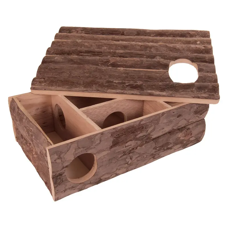 Zooplus Exclusive Playhouse And Cabin Leif - 35 X 25 X 11.5 Cm (L X W X H)