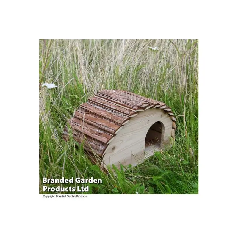 Weatherproof Wooden Hedgehog Hideaway | Wowcher