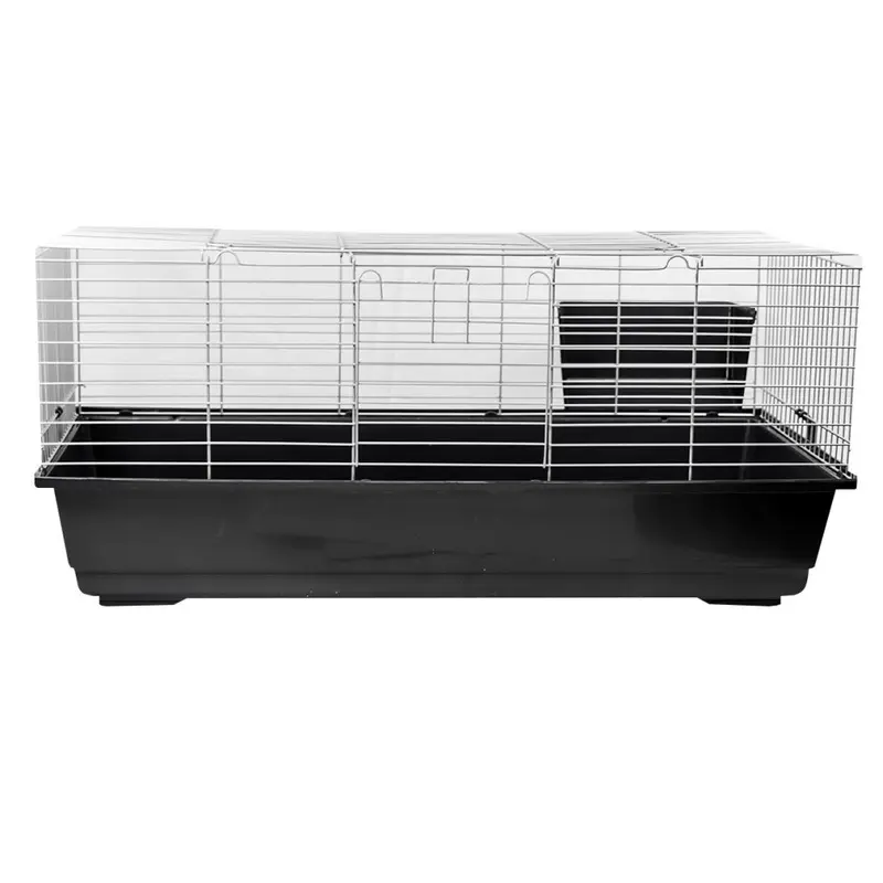 Kct Dark/Grey Single Level Indoor Pet Animal Run Cage - 100Cm