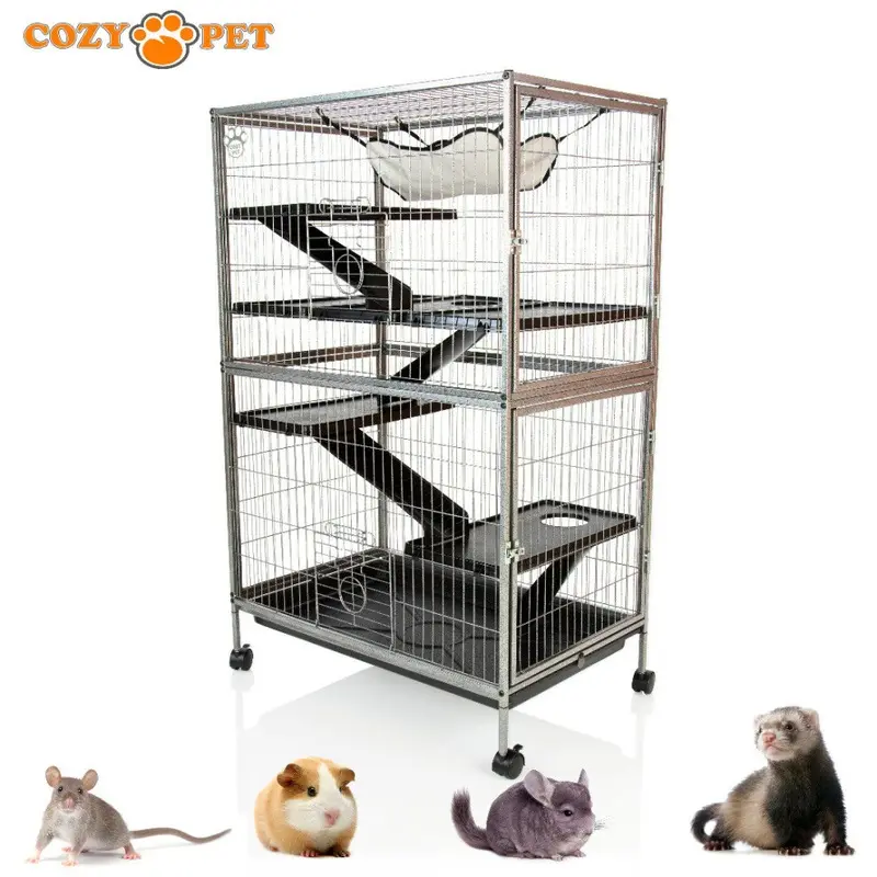 New Cozy Pet Rodent Cage By Rat, Ferret, Chinchilla And Pets Rc02 Small