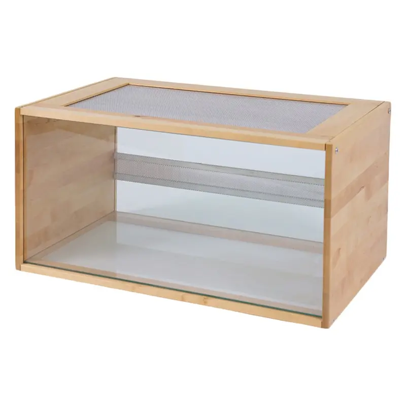 Skyline Marrakesh 100 Small Pet Cage - Natural Wood: 96 X 47 X 38Cm (L X W X H)