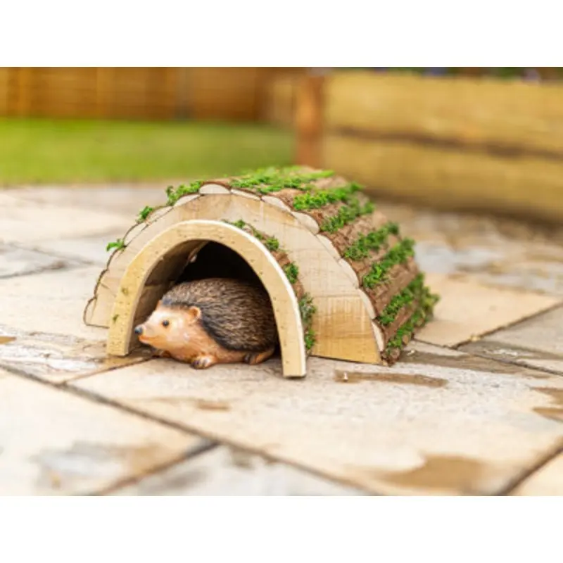 B&Q Wooden Hedgehog House Garden Shelter
