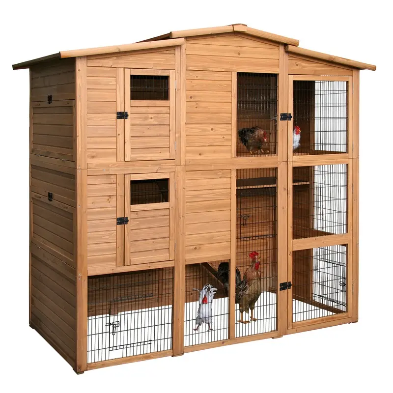 Kerbl Marron Wooden Chicken House Size 6