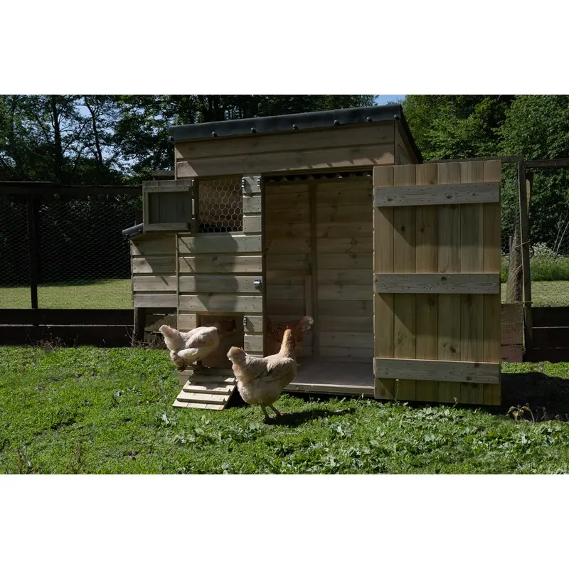 Forest Garden Large Hen House 5.5 X 4 Natural