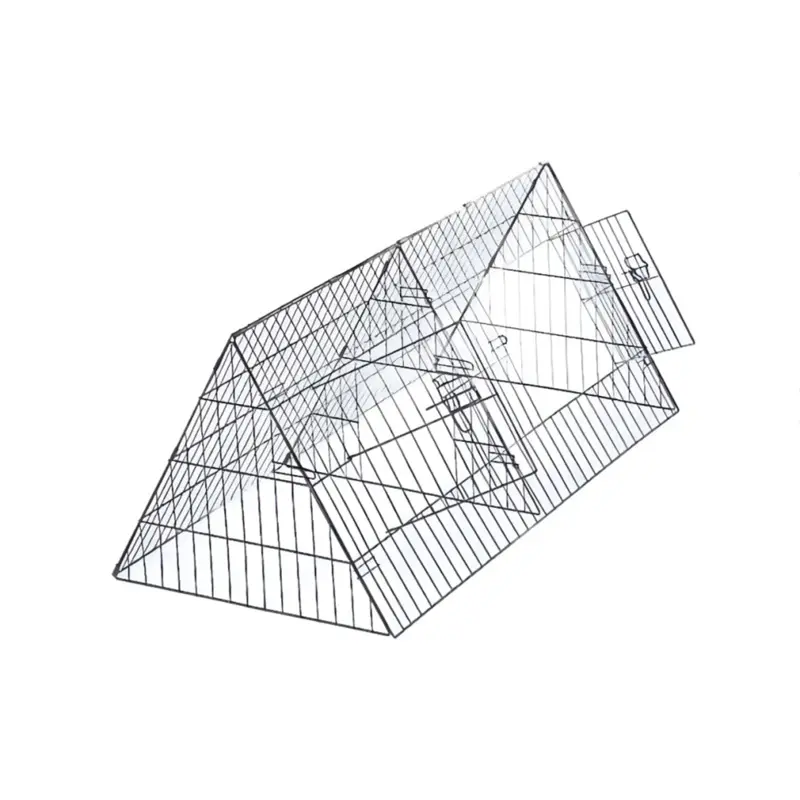 Hugglepets Triangle Metal Hutch 4Ft