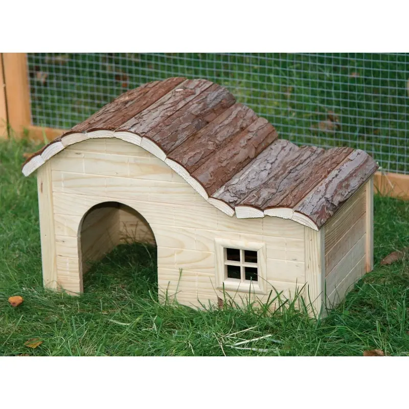 Kerbl Nature Plus House with Gently Curved Roof, 40 x 25 x 25 cm