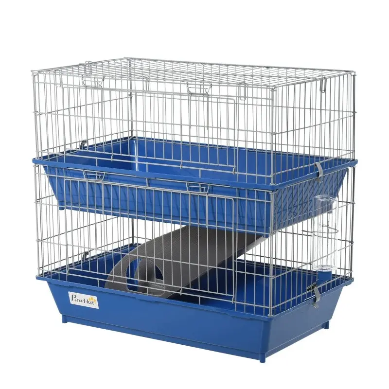 Pawhut Two Tier Small Animal Cage  | TJ Hughes