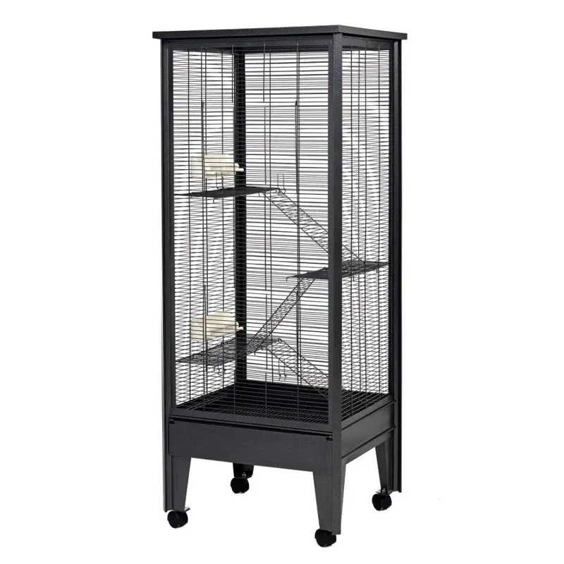 New Little-Friends Little Friends Chewproof Tall Chinchilla Metal Cage Tk50865 Large