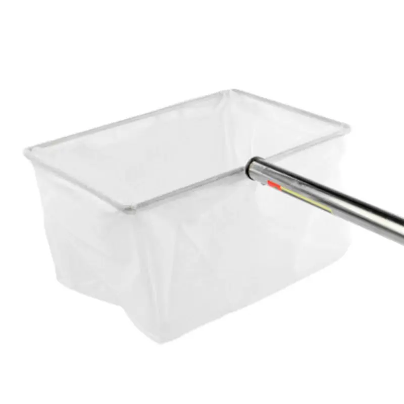 Pisces White Pond Fish Catch Net With Handle - 25Cm Medium