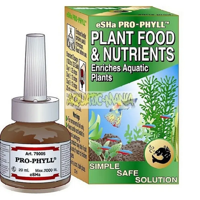 Esha Prophyll Improves Aquarium Plant Growth Rc019 20Ml