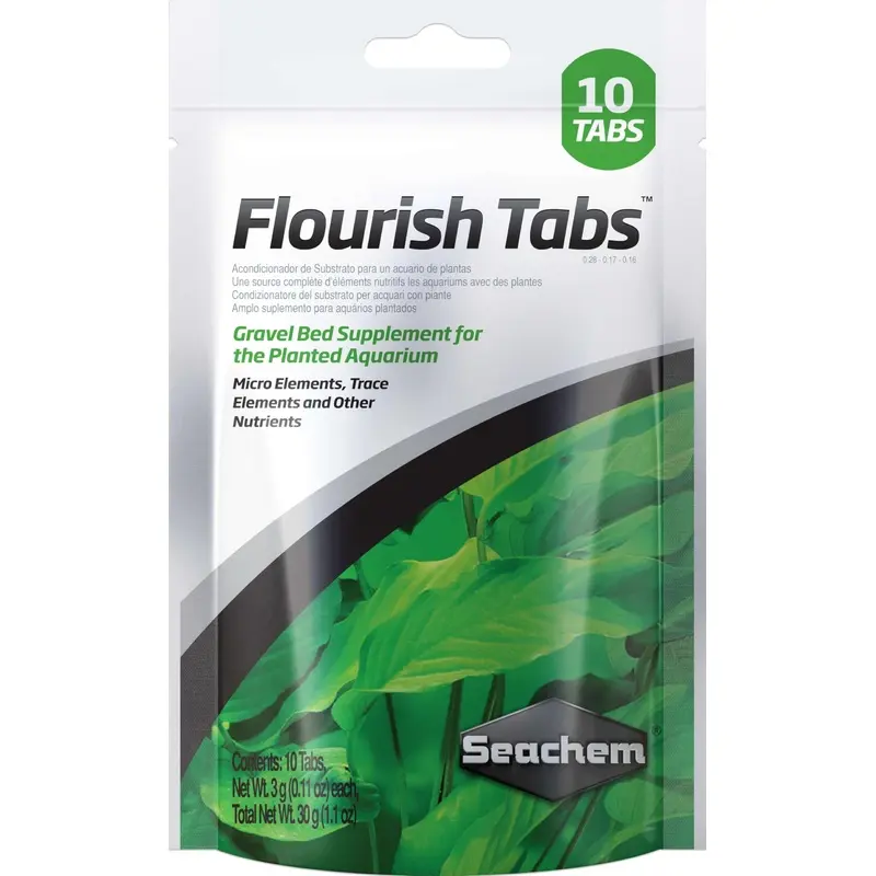Seachem Flourish Gravel Bed Tablets, 10-Count