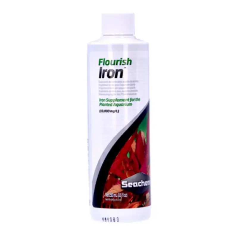 Seachem Flourish Iron Supplement Aquatic Plant Leaf Health Aquarium 250Ml