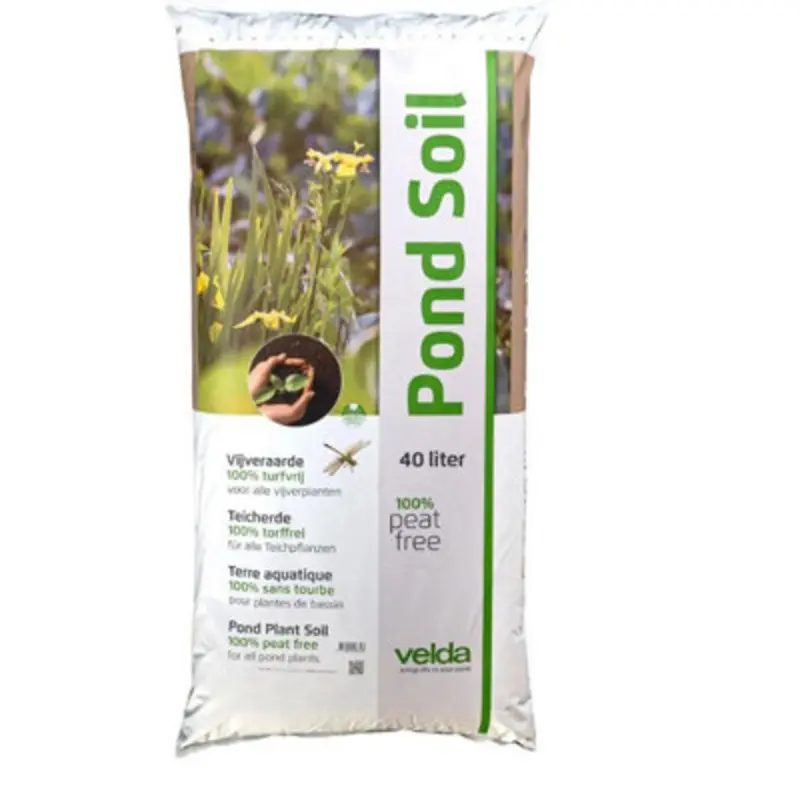 Velda Peat Free Pond Garden Planting Compost Growth Soil 40L Large