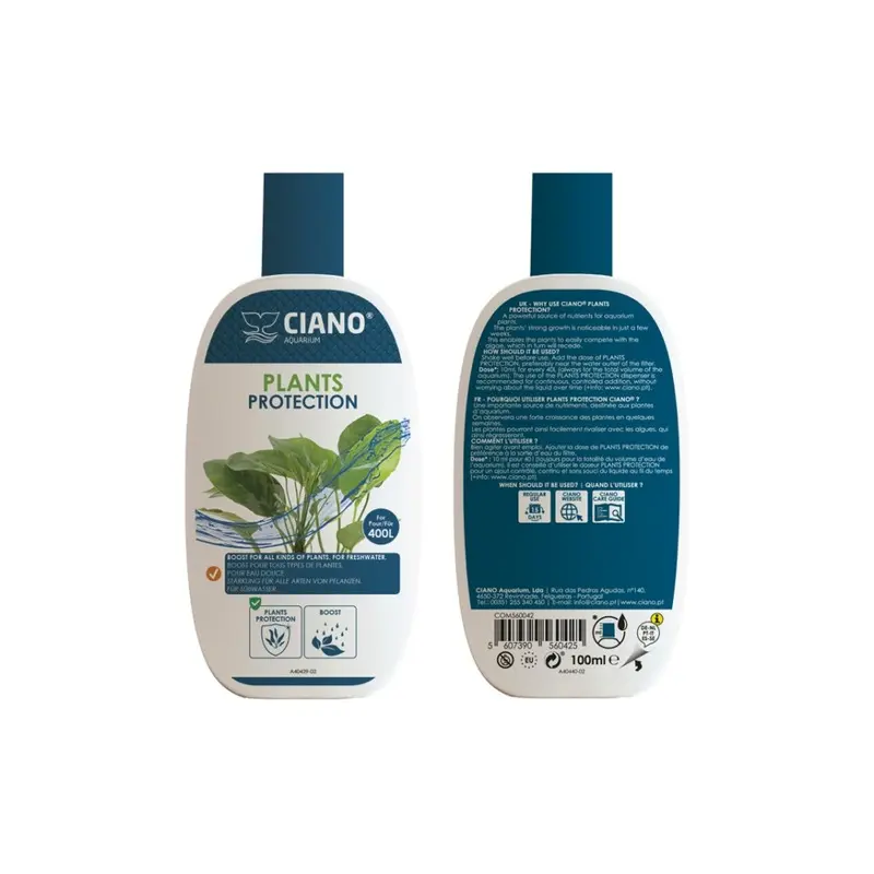 Ciano Plants Protection 100ml Plant Growth Fertilisers & Additives Aquarium Tank