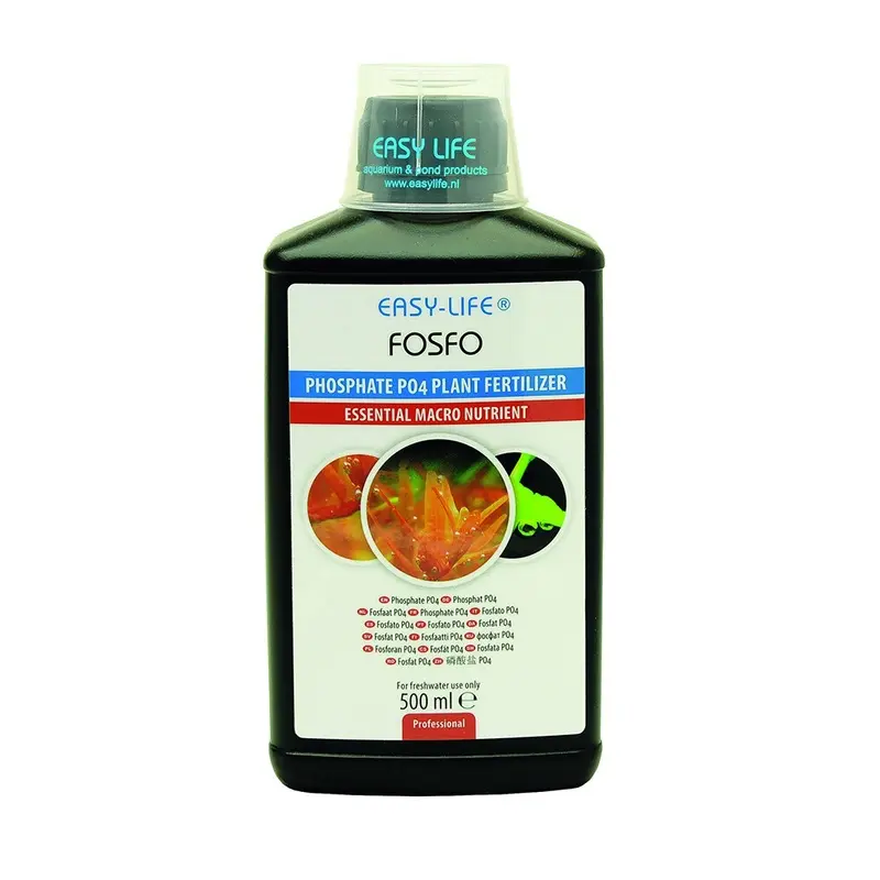 Easy-Life Fosfo 500ml Aquarium Nitrogen N Phosphorus PO4 Plant Growth Supplement