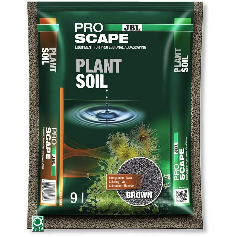 JBL ProScape PlantSoil BROWN 9 l, Brown freshwater substrate for aquascaping