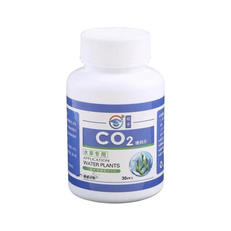 Mdsrjone Co2 Tablet Carbon Dioxide Diffuser For Water Plant Grass Fish Tank Aquarium