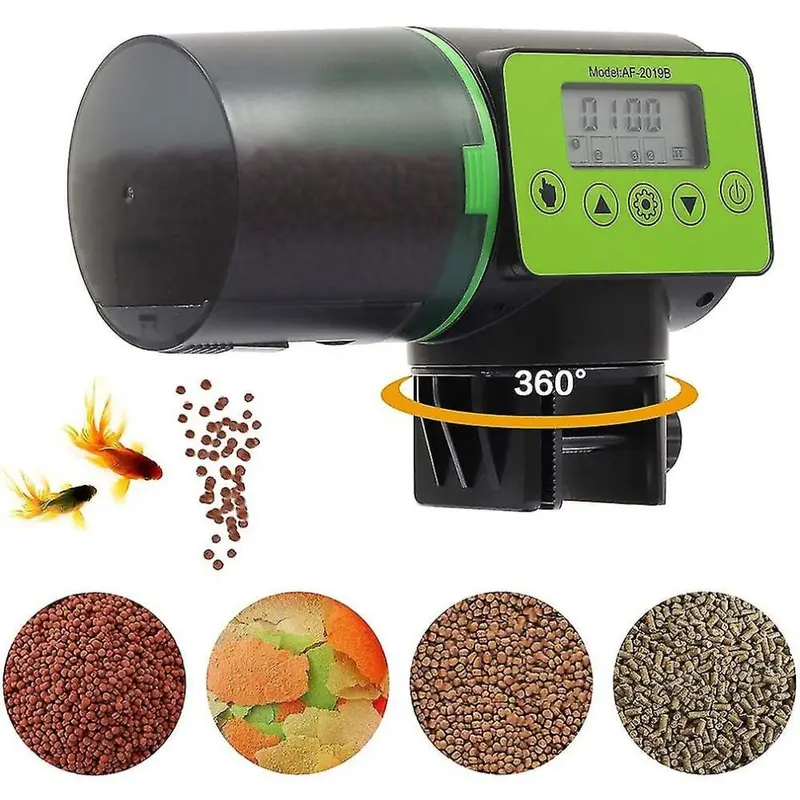 Automatic Fish Feeder - Rechargeable Timer Fish Feeder (Ruipei) Size 1