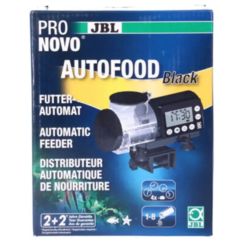 Jbl Autofeeder Automatic Feeder Granule Food Machine Fish Tank Aquarium Black
