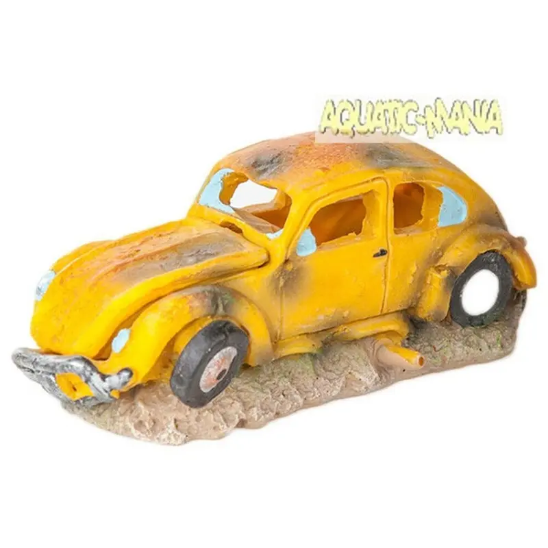 Betta Air Action Beetle Car Aquarium Ornament X 5.5 X 5Cm Ms843 Size 13.5