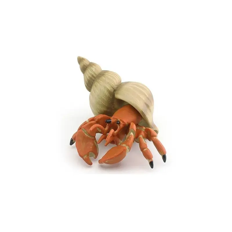 (Style F) Simulation Pvc Hermit Crabs Figurine For Kids Learning Display And Marine