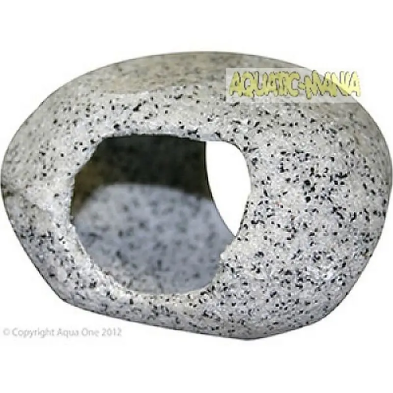 Aqua One Cave Round 9.5X8.5x5.3cm Marble (S) 37057