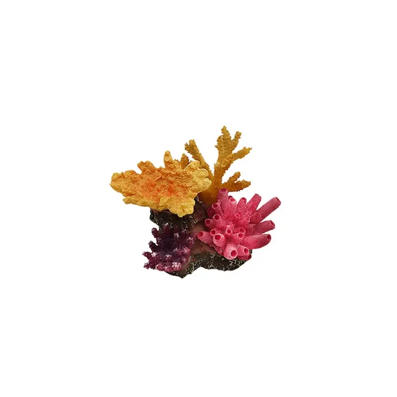 Swell Uk Coral Swell Colourful Artificial Set Aquarium DCor Small