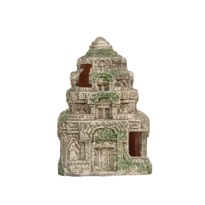Zolux Beige Temple Decoration For Aquarium