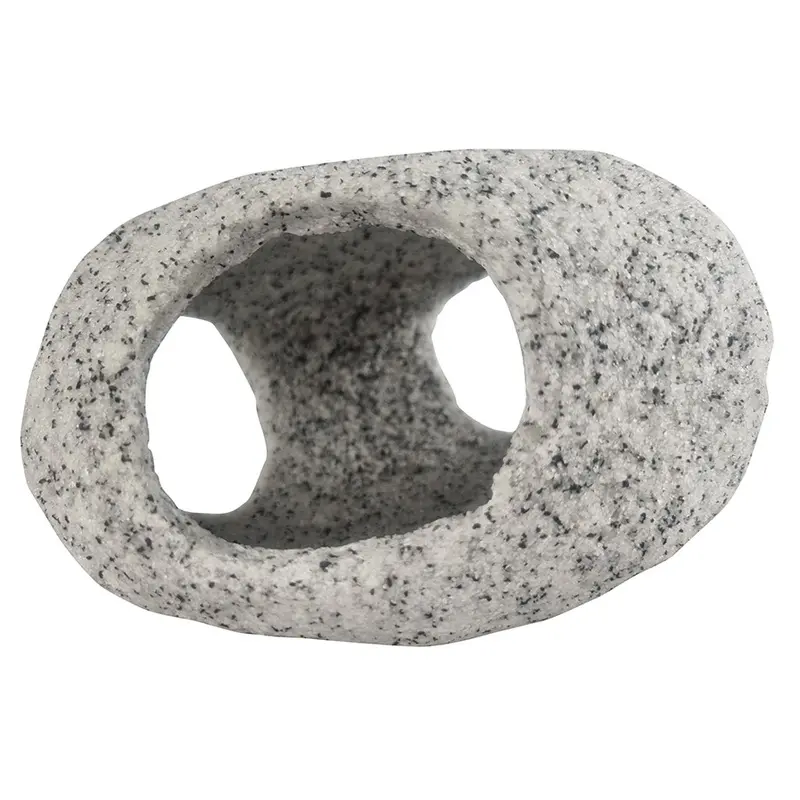 Aqua One Cave Round Aquarium Ornament Marble X Large