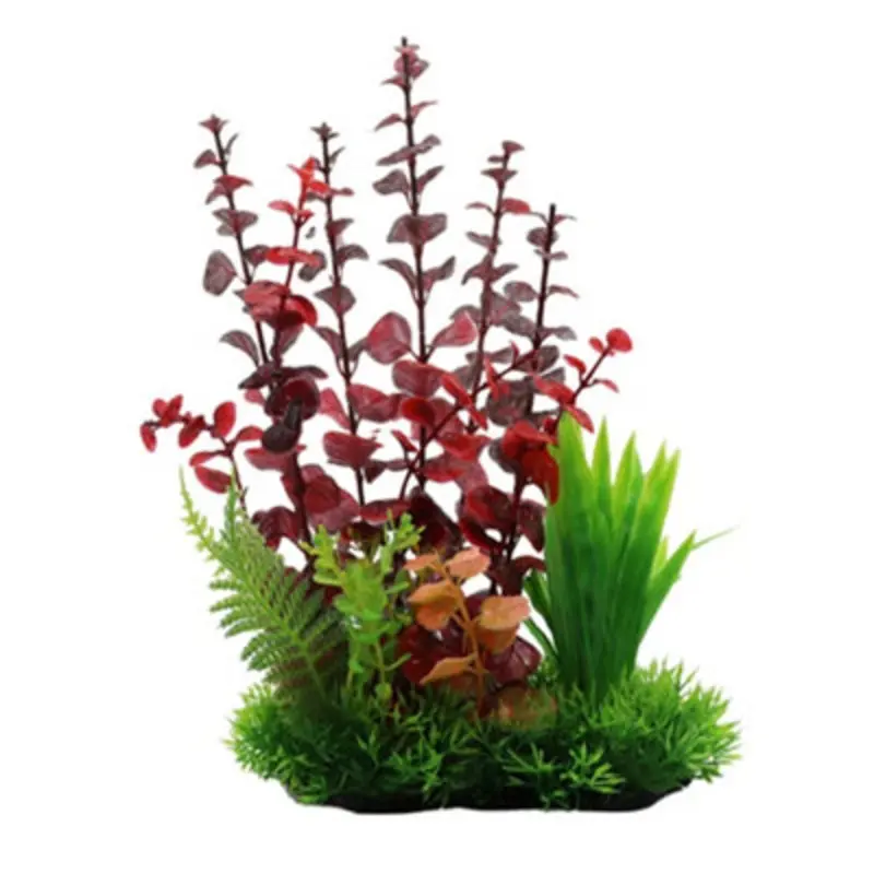 Swell Red Round-Leaf Rotala Combination Artificial Plant