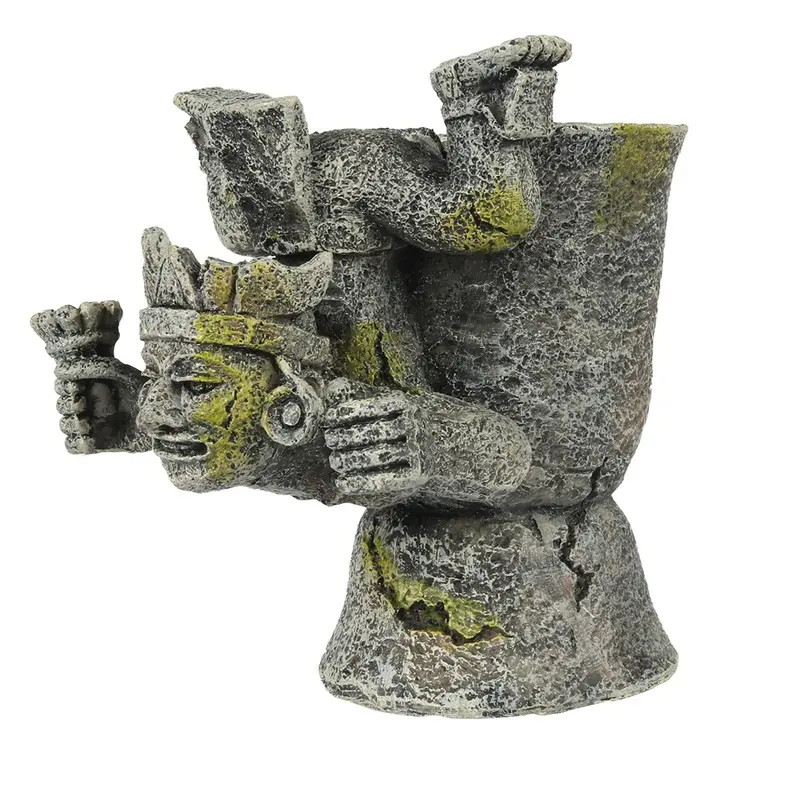 Aqua Della Gris Aztec Grail Aquarium Decoration