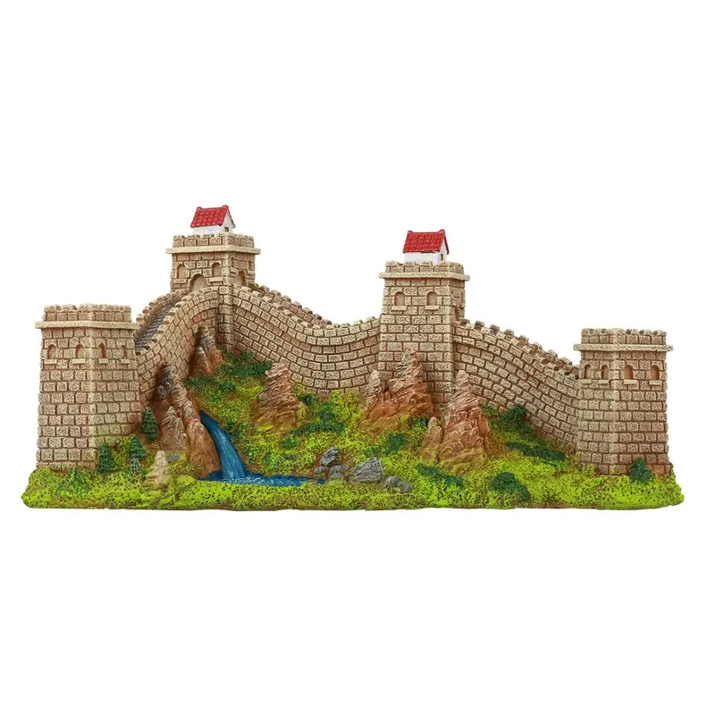 Aqua Della Multicolore Chinese Wall Aquarium Decoration