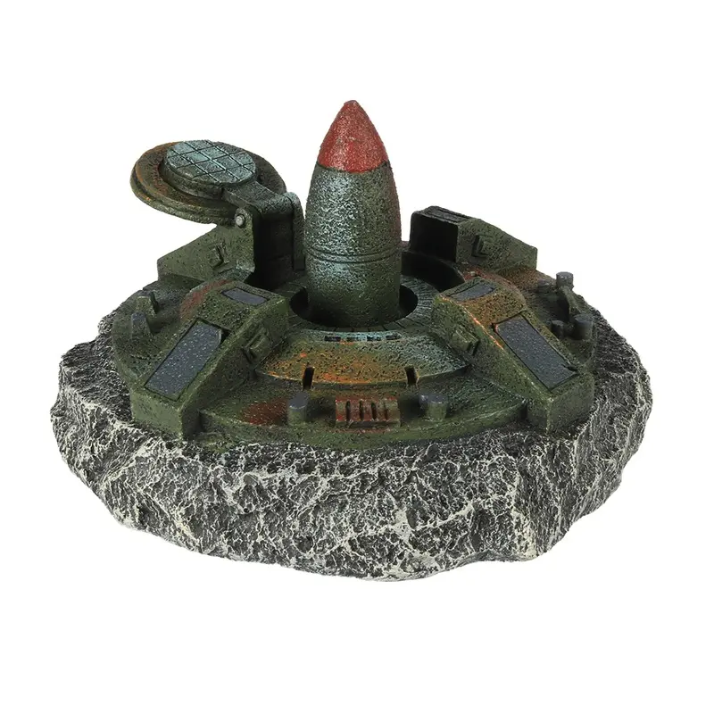 Aqua Della Multicolore Aquarium Decoration Topline Militaire