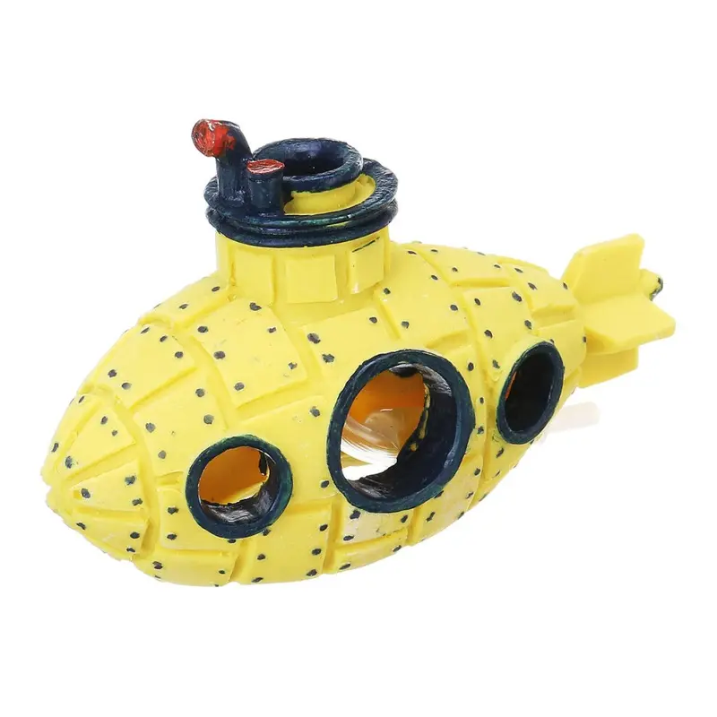 Aquarium Fish Tank Landscaping Ornaments Decorations Submarine Size 15