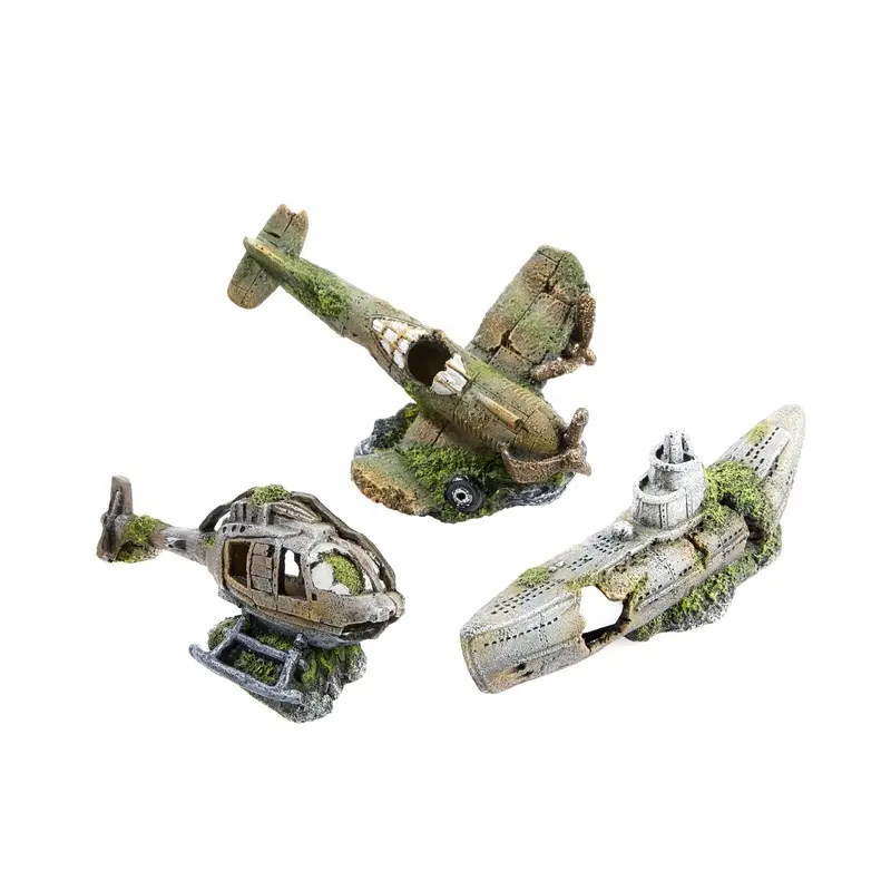 CLASSIC Wreckage Aqaurium Ornament