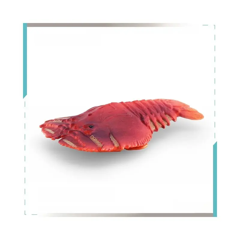 (Squilla ) Life Pvc Marine Model With Realistic Pipi Shrimp And Crab For Aquarium Decor