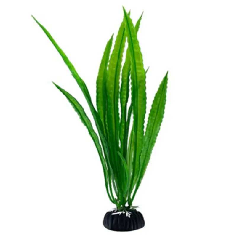Swell Green Echinodorus Artificial Plant - Pointed Size 2