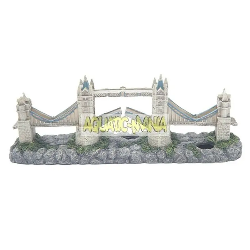 Betta Tower Bridge Aquarium Ornament (W) X 10 (H) X 6Cm (D) Ms793 Size 26