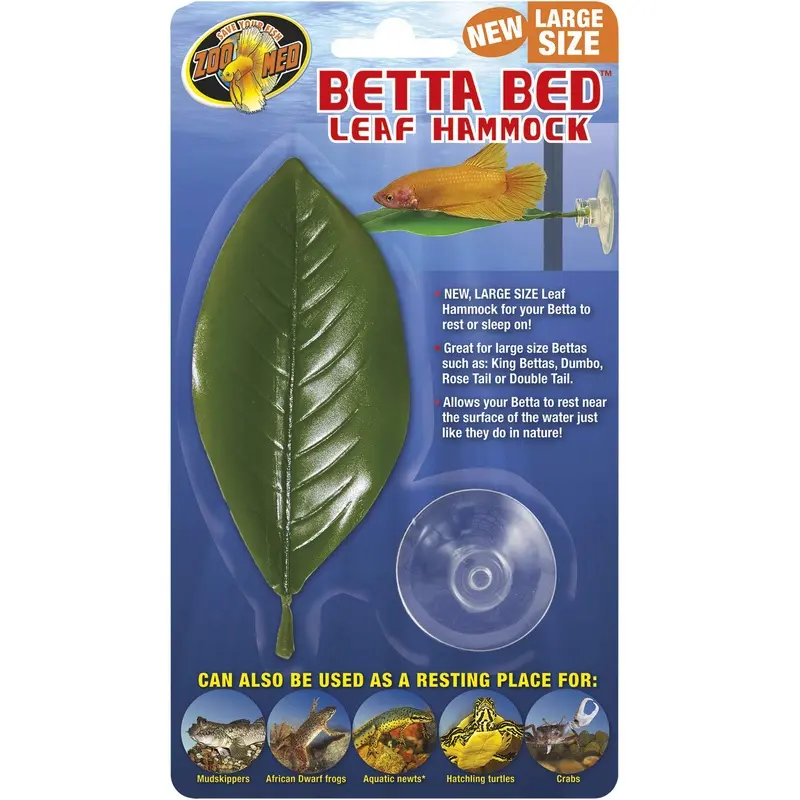 ZooMed Floating Betta Leaf Bed, Large